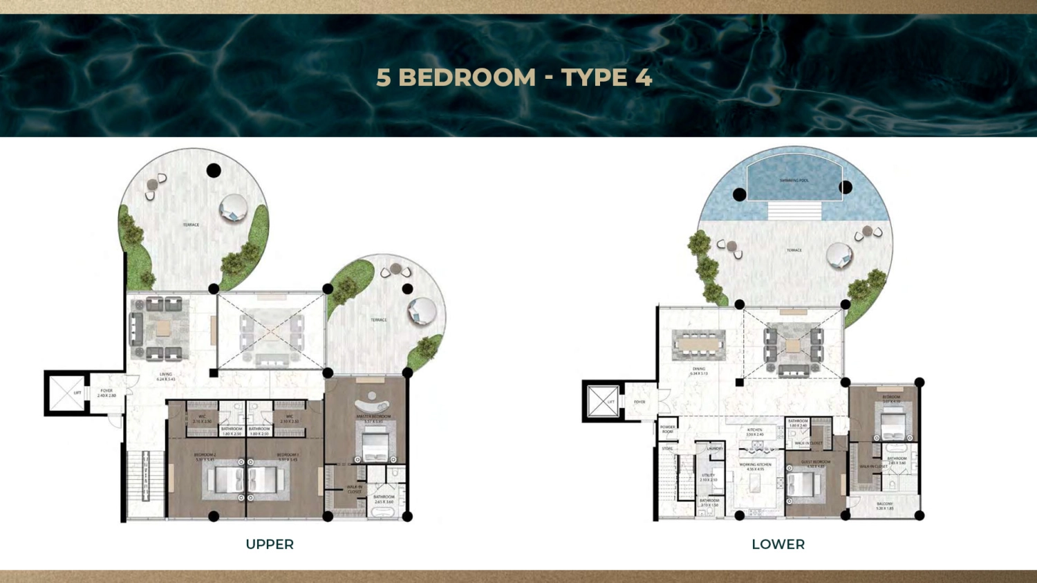 5 BR - Type A